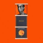 Mini vinyl frame van esdoorn hout voor drie rijen met platen