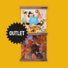 Vinyl Frame outlet walnoot hout